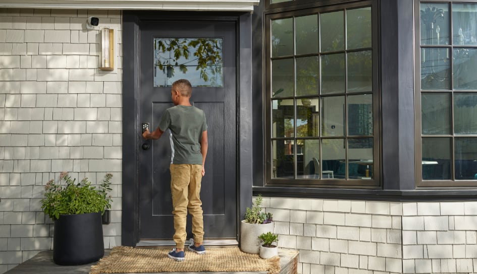 Vivint Smart Lock on home in Seattle