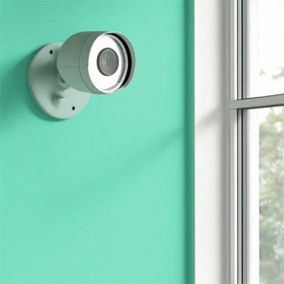Seattle vivint camera facing a window